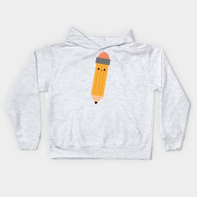 Little Pencil Kids Hoodie by AndySaljim